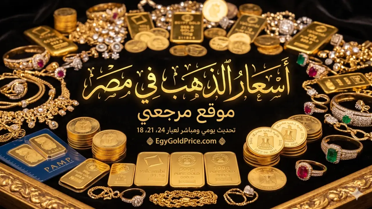 أسعار الذهب في مصر ترتفع نتيجة زيادة قيمة الدولار اليوم 19 مايو